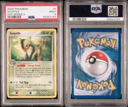 Sceptile 5/17 Rare Non-Holo EX POP Series 4 2006 Pokemon TCG PSA 9 Mint POP: 23! - Image 3