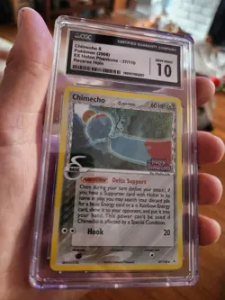 (TOP POP 5) CGC 10 GEM MINT Chimecho 37/110 Reverse Holo Holon Phantoms Pokemon - Image 2