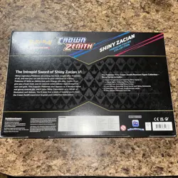Crown Zenith Shiny Zacian Premium Figure Collection (Pokemon) Sealed - Image 2
