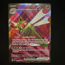 Pokemon Yanmega EX Sv10: Destined Rivals 206/182 280 HP Ultra Rare Holo English - Image 1