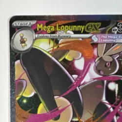 Pokemon TCG Mega Lopunny ex Me02: Phantasmal Flames Holo SIR EN 330 HP 128/094 - Image 2