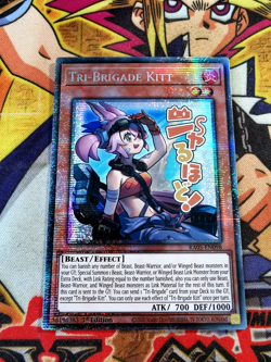 Tri-Brigade Kitt ra05-en098 *VARIANT ART* (NEW) Starlight Rare Yu-Gi-Oh! - Image 1
