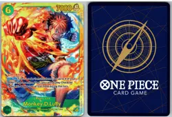 Monkey.D.Luffy (118) OP13-118 Secret Rare Carrying On His Will One Piece NM - Image 3