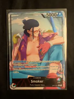 Smoker OP10-001 Leader Alt Art L AA One Piece TCG - Image 3