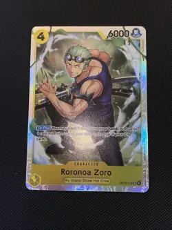 ONE PIECE Roronoa Zoro OP15-113 SR Adventure on Kami’s Island ENG - Image 2