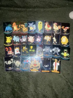 Pokemon Topps Trading Cards 31 Card Holo Bundle - Image 1