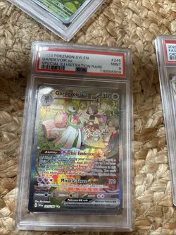 Pokemon Gardevoir EX TCG Scarlet & Violet Base Set Holo Card 245/198 PSA 9 - Image 1
