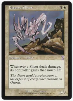 Essence Sliver 2006 Time Spiral Timeshifted White Special Creature MTG NM AZ1 - Image 1