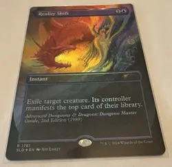 MTG Reality Shift RAINBOW 🌈 FOIL Secret Lair x Dungeons & Dragons🌟 - Image 1