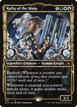 Rafiq of the Many Showcase Regular - Shards Of Alara MTG-NM - Image 1