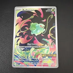 Near Mint! Pokemon TCG Bulbasaur IR 133/132 Mega Evolutions Stamped - Image 1