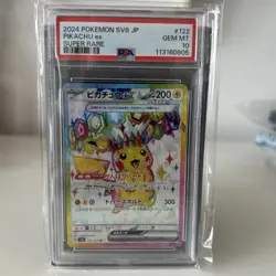 PSA 10 Pikachu 122/106 sv8 Super Electric Breaker Japanese Pokemon Card - Image 1
