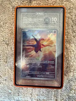 Latios 203/191 Surging Sparks Illustration Rare TAG 10 Pokemon Card - Image 1