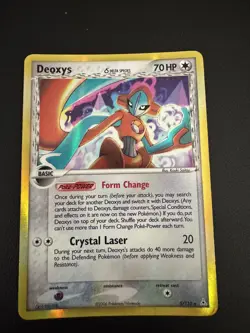POKEMON TCG DEOXYS EX HOLON PHANTOMS RARE HOLO!! - Image 1