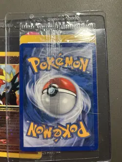 Pokemon Entei Black Star Promo #34 Sealed 2001 Reverse Holo - Image 2