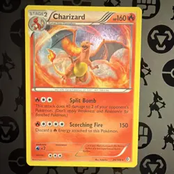 Pokemon TCG Charizard 20/149 Boundaries Crossed Holo Rare 160 HP - Image 1