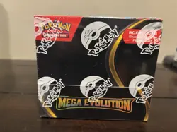 Mega Evolutions Enhanced Booster Box With Promo Pokemon TCG Factory Sealed b - Image 1