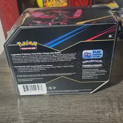 Pokemon TCG Crown Zenith Tin Galarian Zapdos & Galarian Articuno 2023 - Image 2