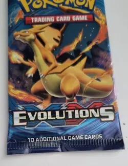 Pokemon Evolutions XY Sealed Booster pack Charizard Art - Image 3
