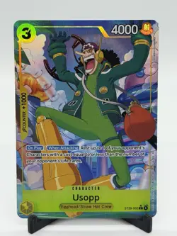 Usopp (Full Art) ST29-002 Starter Deck 29: Egghead Foil One Piece English TCG - Image 1