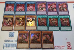 YuGiOh Cards Lacrima The Crimson Tears Deck Core Fiendsmith Engraver Sequence + - Image 1