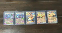 Charizard Ultra Rare Pokemon Card Lot (5 Cards) Un Played Perfect Condition! - Image 1