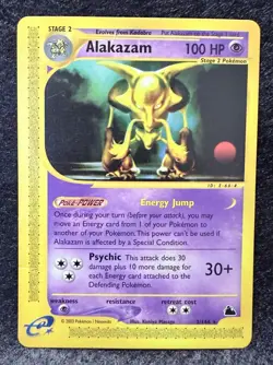 Alakazam - 2/144 - Skyridge Regular (Pokemon TCG card 2003) LP - Image 1