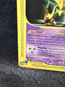 Alakazam - 2/144 - Skyridge Regular (Pokemon TCG card 2003) LP - Image 3