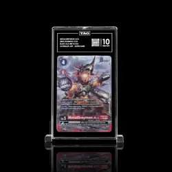 Digimon Card Game MetalGreymon Ace Alternative Art BT14-014 TAG 10 - Image 1