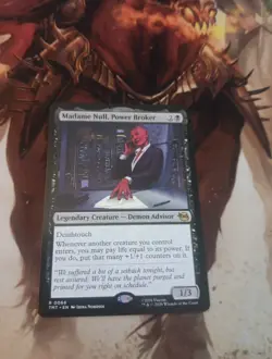 MADAME NULL, POWER BROKER x1 mtg NM-M Teenage Mutant Ninja Turtles - Image 1