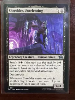 MTG Teenage Mutant Ninja Turtles #0074 Shredder, Unrelenting - Image 1