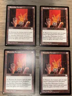4x Phyrexian Furnace The List Reprints Regular NM MTG - Image 2