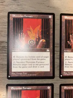 4x Phyrexian Furnace The List Reprints Regular NM MTG - Image 3