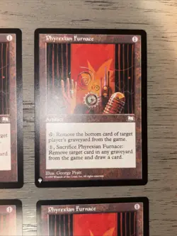 4x Phyrexian Furnace The List Reprints Regular NM MTG - Image 4