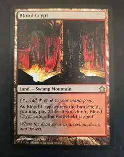 Blood Crypt Return to Ravnica MTG Regular Near Mint - Image 1