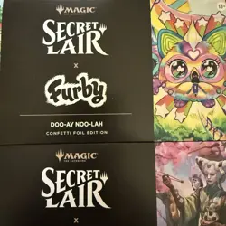 MTG Secret Lair Furby Confetti Foil Bundle Ay-loh Tee-wee-lah Magic - Image 2