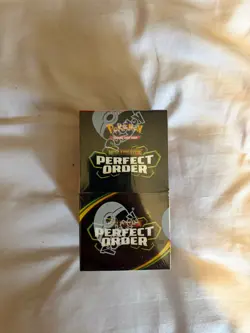 Pokemon TCG Mega Evolution Perfect Order Half Booster Box (18 packs) SEALED - Image 1