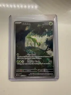 Pokemon Virizion Sv: White Flare 095/086 Illustration Rare Holo English 2025 - Image 1