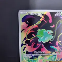 Pokemon TCG Bulbasaur 133/132 Mega Evolution Stamped Promo Near Mint Holo - Image 4