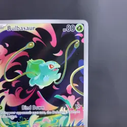 Pokemon TCG Bulbasaur 133/132 Mega Evolution Stamped Promo Near Mint Holo - Image 5