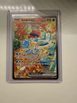 Pokemon Keldeo ex Sv: White Flare Special Illustration Rare Holo 167/086 English - Image 1