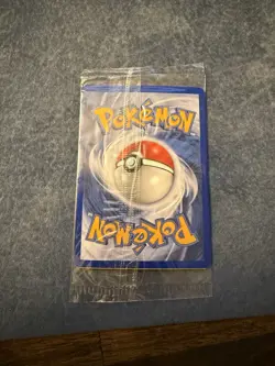 2001 Pokemon SEALED Entei 34 Black Star Movie Promo Reverse Holo Neo - Image 2