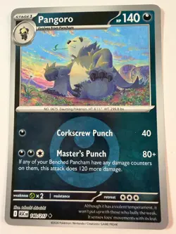 Pangoro (Energy Symbol Pattern) 140/217 Reverse Holo Ascended Heroes NM Pokemon - Image 1
