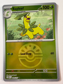 Bayleef 009/217 Ascended Heroes Reverse Holo Friend Ball Pattern Pokemon - NM - Image 1