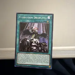 Forbidden Droplet (Secret Rare) RA01-EN064 25th Anniversary Rarity Collection... - Image 2