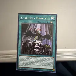 Forbidden Droplet (Secret Rare) RA01-EN064 25th Anniversary Rarity Collection... - Image 3