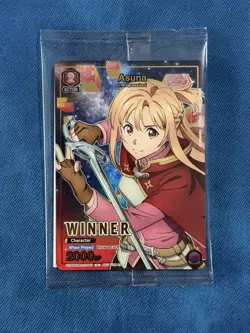 Asuna Winner Foil - UEPR /SAO-2-041 NM - Union Arena - FACTORY SEALED - Image 1
