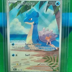 Misty’s Lapras #194/182 - Destined Rivals Pokemon TCG - Near Mint Full Art Card - Image 2