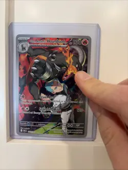 Pokemon TCG Team Rockets Houndoom Illustration Rare Card 191/182 Destined Rivals - Image 1