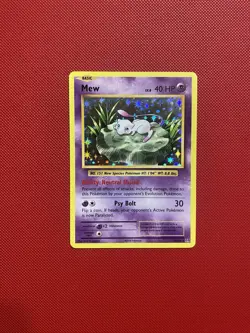 Mew 53/108 XY Evolutions Holo Pokemon Card TCG - Image 1